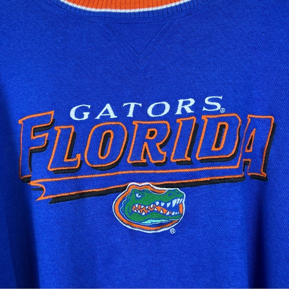 Vintage Florida Gators Logo Athletic Embroidered Pullover Sweatshirt XL - Picture 3 of 7